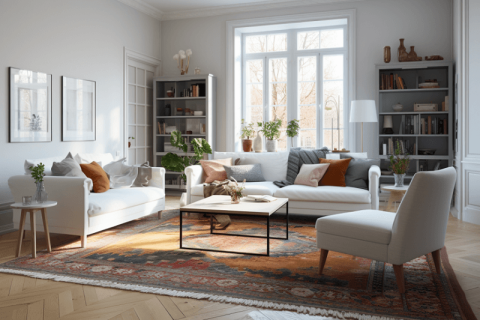 View of Minimalist home staging - Homes & Gardens